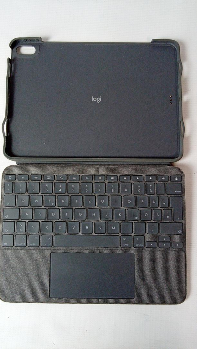 Husă cu tastatură Logitech Combo Touch iPad Air (a 4-1, a 5-1 gen - 2020, 2022), aspect german QWERTZ, gri [4]