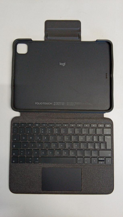 Husă cu tastatură pentru iPad Logitech Folio Touch, aspect italian QWERTY, grafit [3]