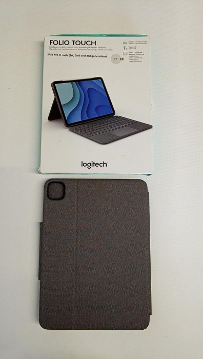 Husă cu tastatură pentru iPad Logitech Folio Touch, aspect italian QWERTY, grafit [2]