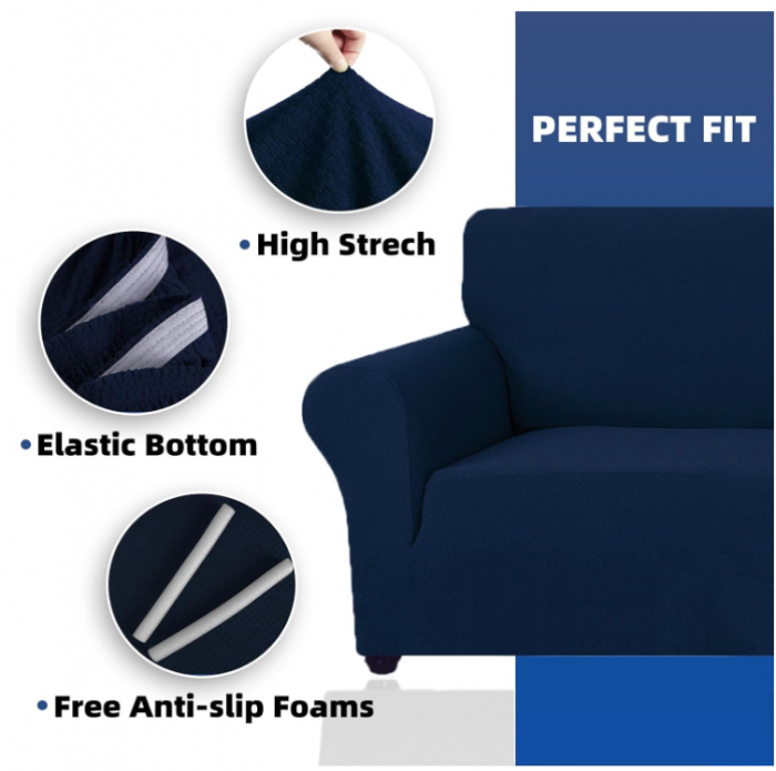 Husă de canapea extensibilă cu cotieră YSTYLE, 4 locuri [7]