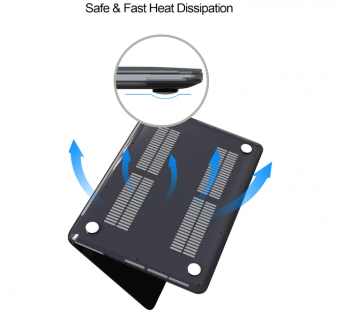 Husă de laptop TeDaWen pentru MacBook Pro 13 inch, versiunea 2022-2020 [9]