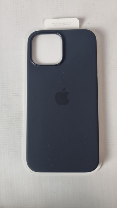Husă din silicon Apple iPhone 13 Pro Max cu MagSafe, Abyss Blue [2]