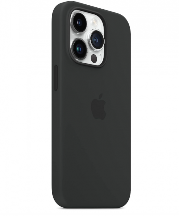 Husă din silicon Apple iPhone 14 Pro cu MagSafe, Midnight [7]