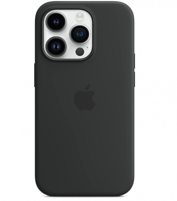 Husă din silicon Apple iPhone 14 Pro cu MagSafe, Midnight [5]