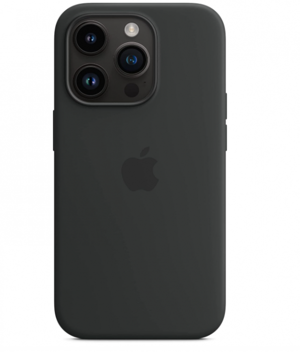 Husă din silicon Apple iPhone 14 Pro cu MagSafe, Midnight [6]