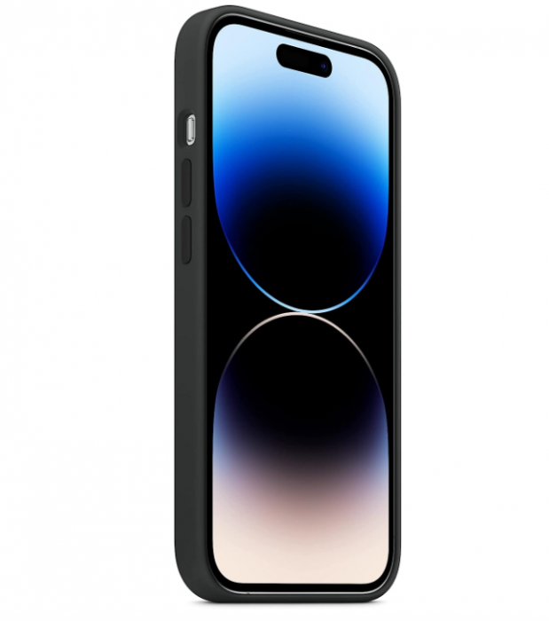 Husă din silicon Apple iPhone 14 Pro cu MagSafe, Midnight [8]