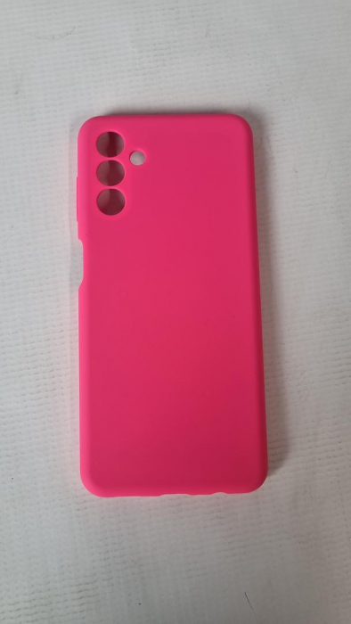 Husa din silicon Kwmobile pentru Samsung Galaxy A13 5G, Roz neon [2]