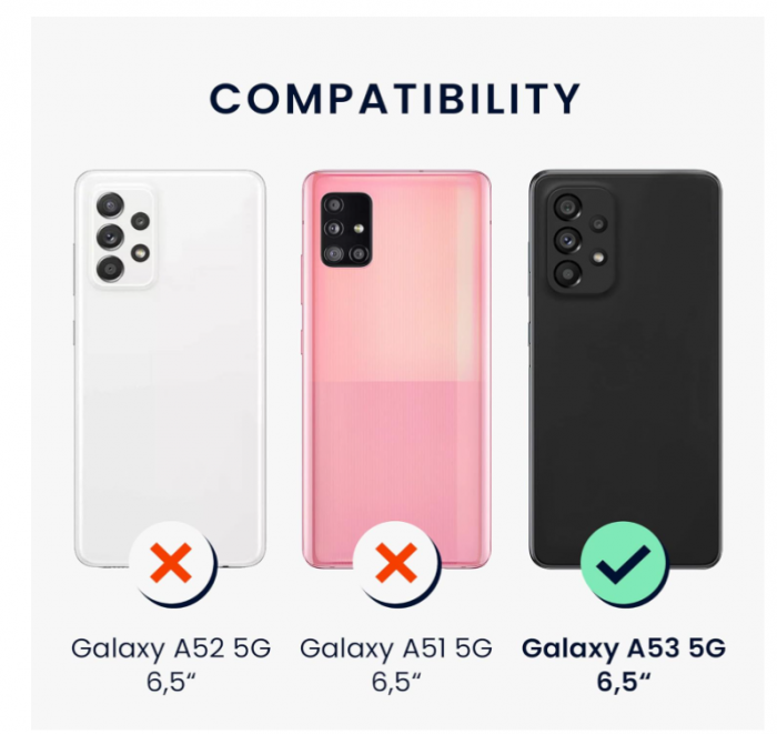 Husa din silicon Kwmobile pentru Samsung Galaxy A53 5G, Bordeaux [8]