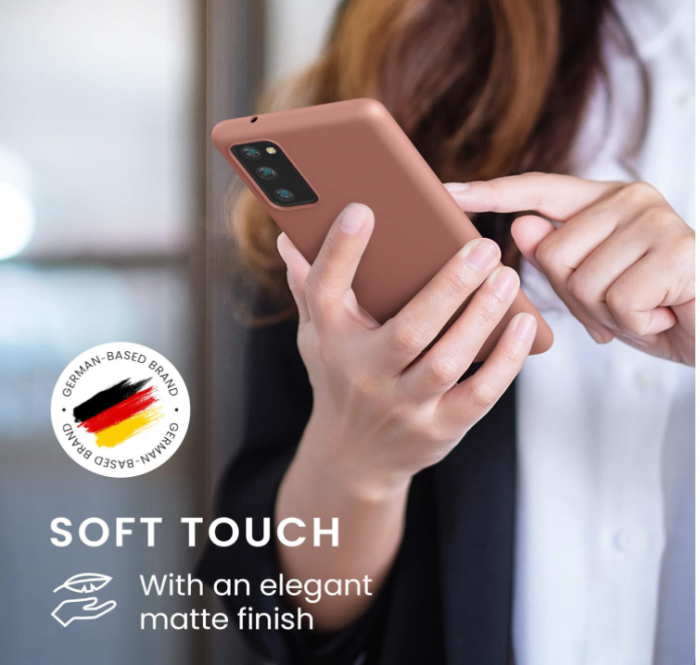 Husa din silicon Kwmobile pentru Samsung Galaxy S20 FE, roz trandafir [5]