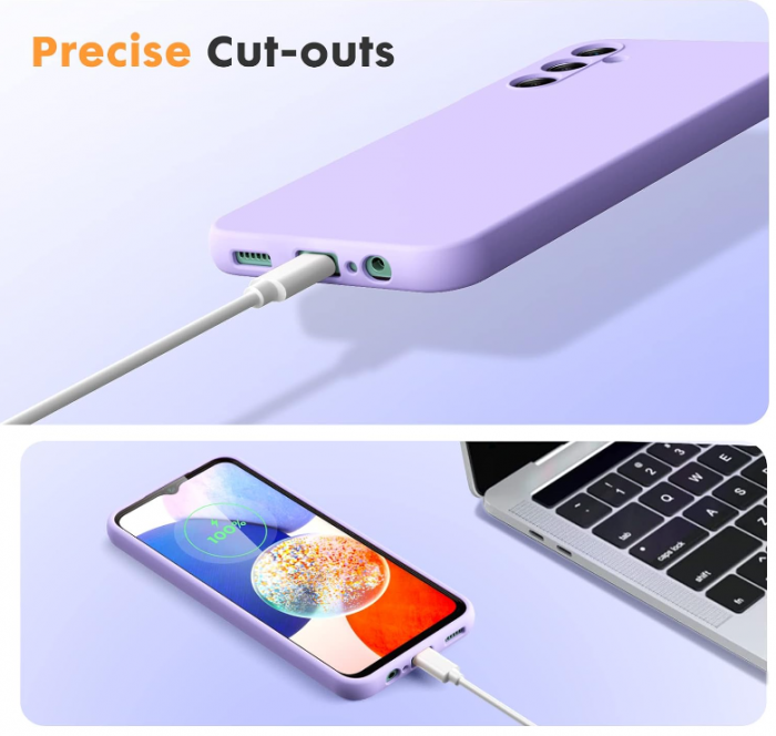 Husa din silicon Oududianzi pentru Samsung Galaxy A14 4G/5G [8]