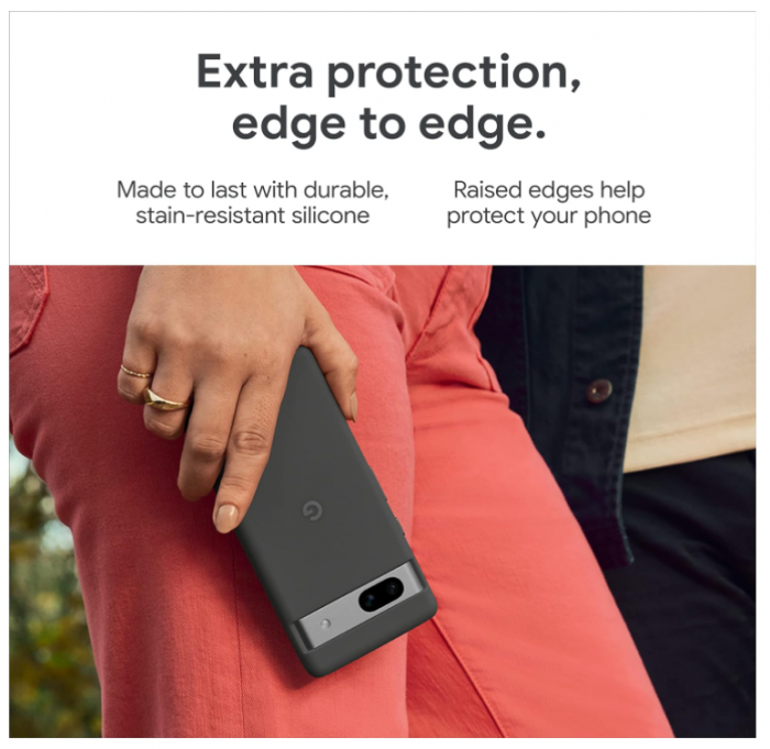 Husă din silicon pentru Google Pixel 7a Albastra [6]