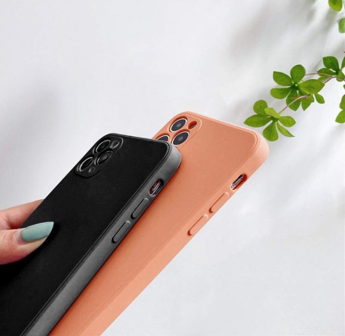 Husă din silicon pentru iPhone 11 Pro Max cu șnur , negru [5]