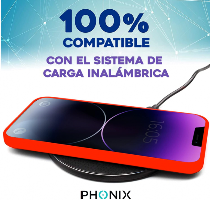 Husă din silicon Phonix pentru iPhone 14 Pro MAX, rosu [9]