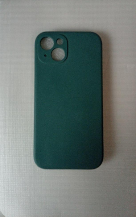Husa din silicon SURPHY pentru iPhone 13, 2021 (verde cactus) [2]