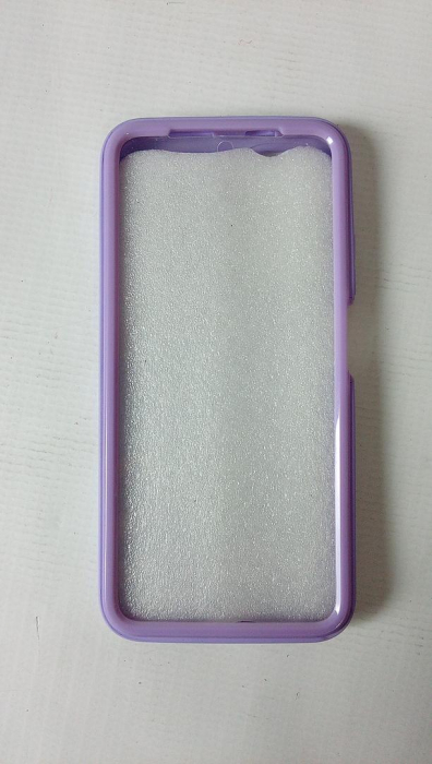 Husă din silicon Tawarror pentru Xiaomi Redmi Note 11/Redmi Note 11S 4G cu protectie de ecran încorporată, violet [3]