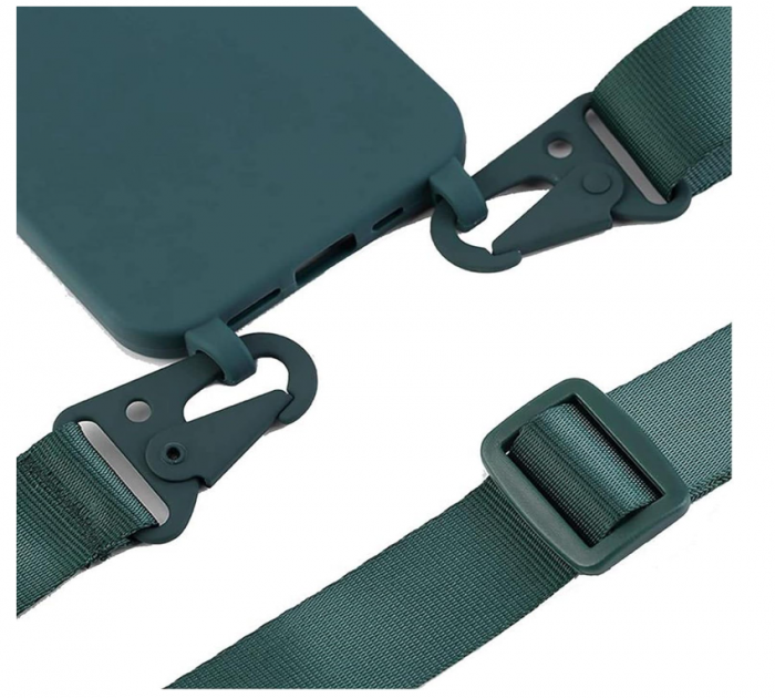 Husă din silicon Vrupin pentru iPhone 13 + 2 folii de protectie pentru ecran, roșu [4]