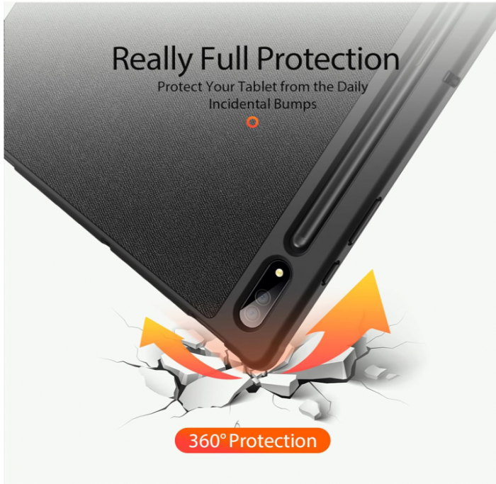 Husă DUX DUCIS pentru Samsung Galaxy Tab S9 Ultra 14,6 inchi 2023, neagră [8]