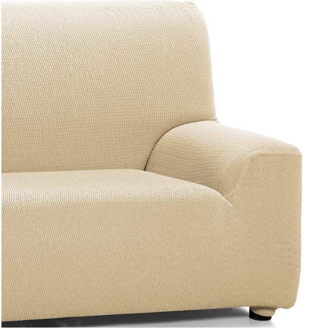 Husa elastica pentru canapea Martina Home, bej, 2 locuri, 120 la 190 cm [3]