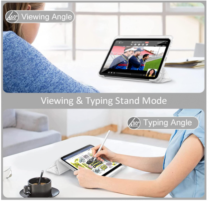 Husă Gahwa pentru iPad Mini 6 2021 de 8,3 inchi, marmură [6]