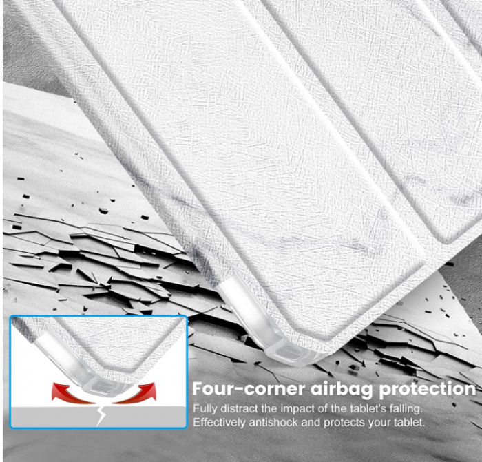 Husă Gahwa pentru iPad Mini 6 2021 de 8,3 inchi, marmură [10]