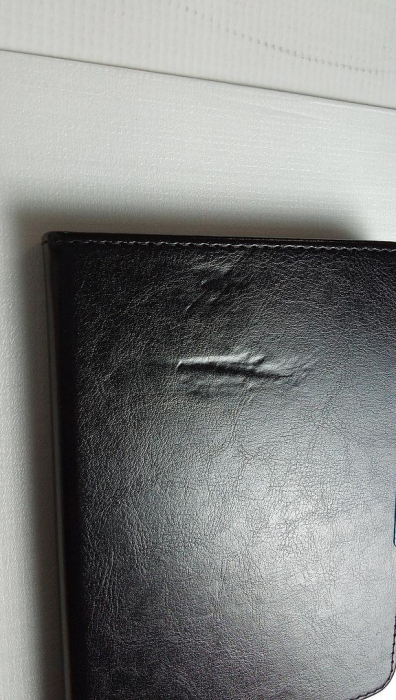 Husă kwmobile pentru Tolino Shine 2 HD din piele artificială, Negru [3]