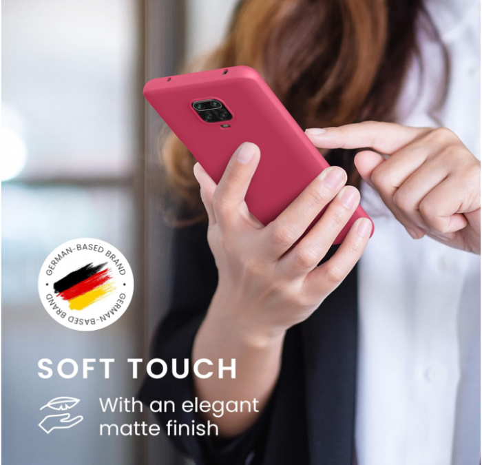 Husa Kwmobile pentru Xiaomi Redmi Note 9S/9 Pro/9 Pro Max, Roz [5]