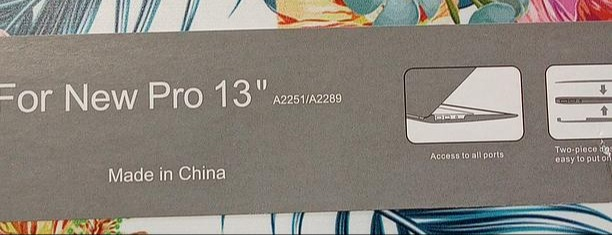 Husă LYMDD pentru MacBook Air 13 inch versiunea 2021, 2020, 2019, 2018, model A2337 M1, A2179, A1932 [3]