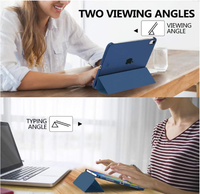 Husă MoKo pentru iPad a 10-a generație 2022 de 10,9 inchi, bleu marine închis [6]