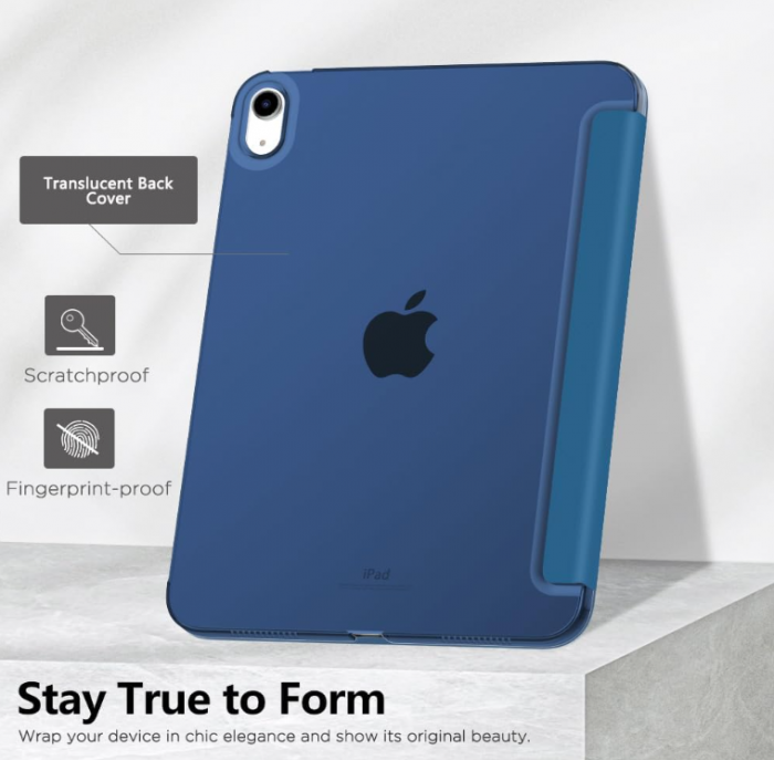 Husă MoKo pentru iPad a 10-a generație 2022 de 10,9 inchi, bleu marine închis [7]