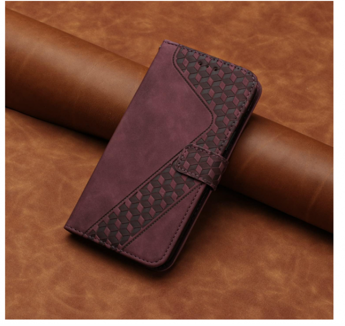 Husa OKZone pentru Samsung Galaxy S20, din piele PU, rosu [8]