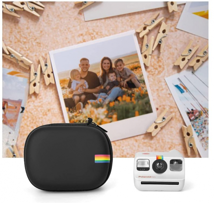 Husa pentru aparat foto instant Polaroid Go, Yinke, negru [6]