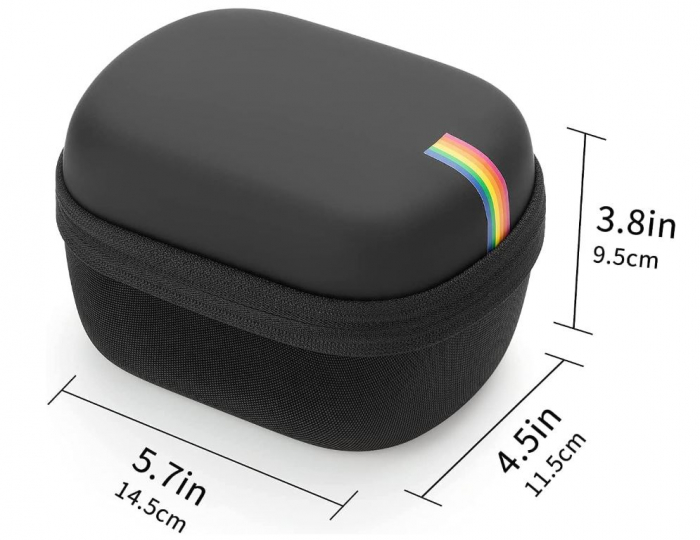 Husa pentru aparat foto instant Polaroid Go, Yinke, negru [3]