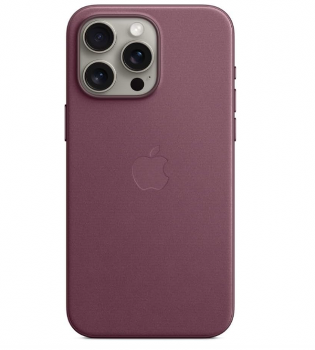 Husă pentru Apple iPhone 15 Pro Max FineWoven cu MagSafe, mov Mulberry [1]