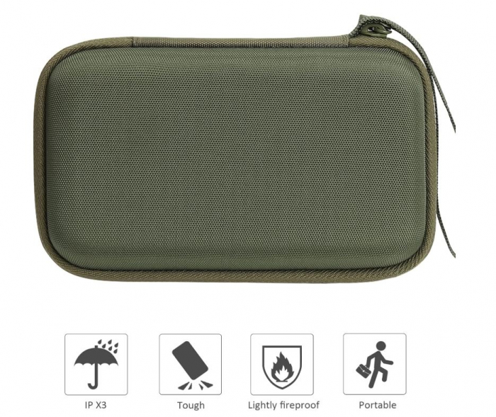 Husa pentru camera foto/video de copii co2CREA, verde [7]