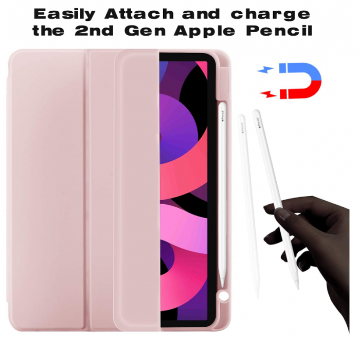 Husă pentru iPad Air 5 2022/Husă iPad Air 4 2020 10,9 inchi, roz [5]