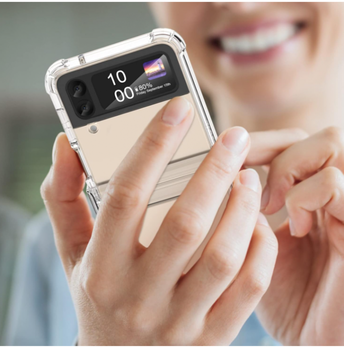 Husa pentru Samsung Galaxy Z Flip 3 transparentă [4]