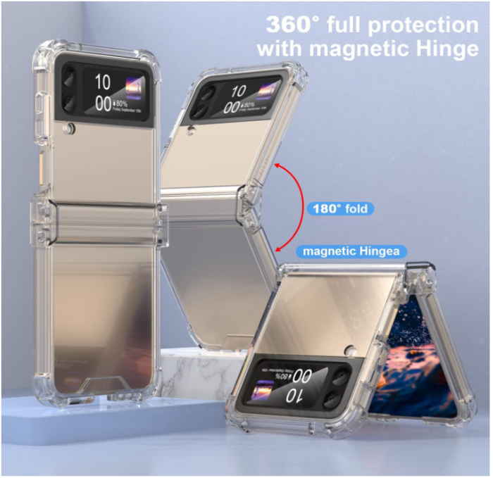 Husa pentru Samsung Galaxy Z Flip 3 transparentă [7]