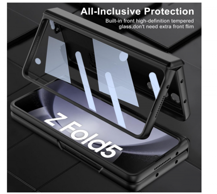 Husa PRUDOM pentru Samsung Galaxy Z Fold 5, negru [4]