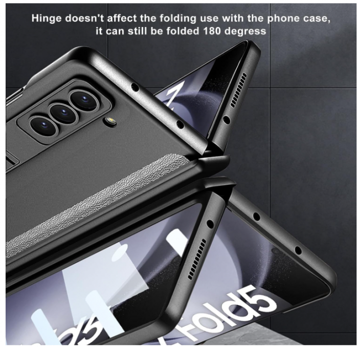 Husa PRUDOM pentru Samsung Galaxy Z Fold 5, negru [8]
