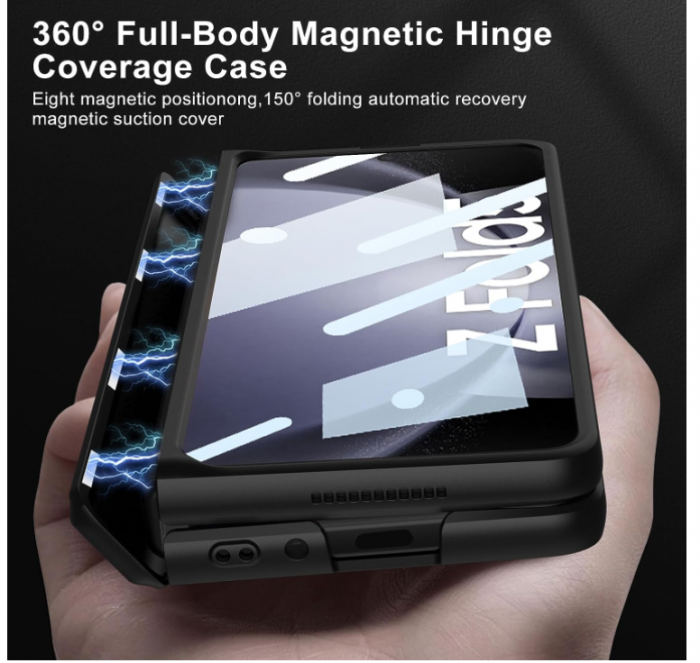 Husa PRUDOM pentru Samsung Galaxy Z Fold 5, negru [5]