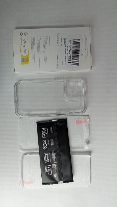 Husă Qasyfanc pentru iPhone 15 Pro + 2 folii protectie sticlă securizată, transparent [2]