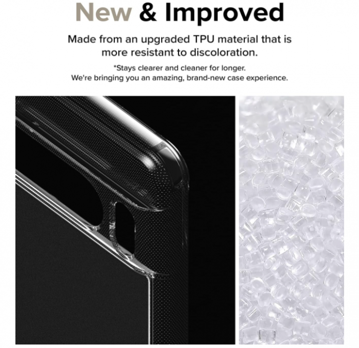 Husa Ringke Fusion pentru Google Pixel 8 Pro, mat transparent [5]