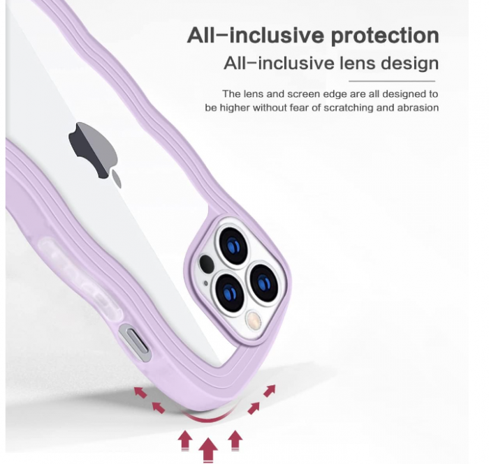 Husă Yungsome pentru iPhone 14 Pro, transparentă [4]