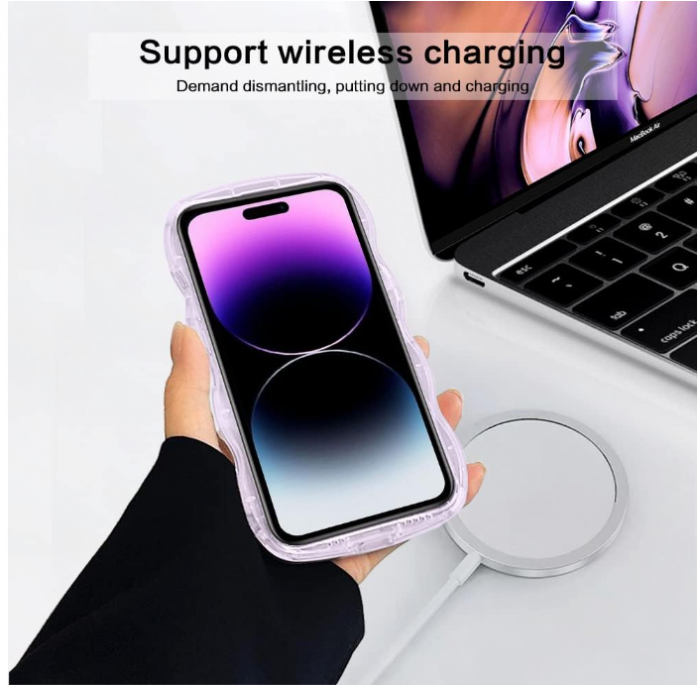 Husă Yungsome pentru iPhone 14 Pro, transparentă [6]