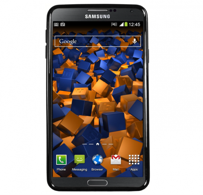 Huse Mumbi pentru Samsung Galaxy Note 3, Negru [8]