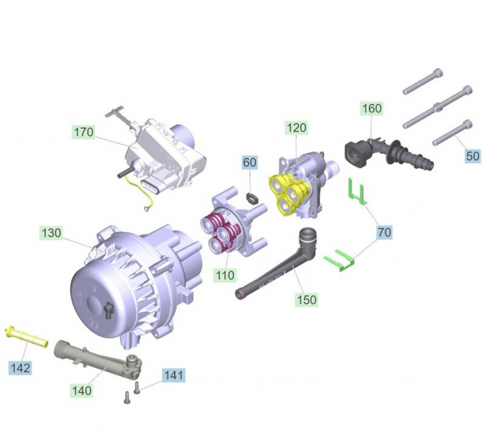 Racord presiune inalta pentru aparat de spalat cu presiune, KARCHER 9.013-355.0, K4/K5 [2]