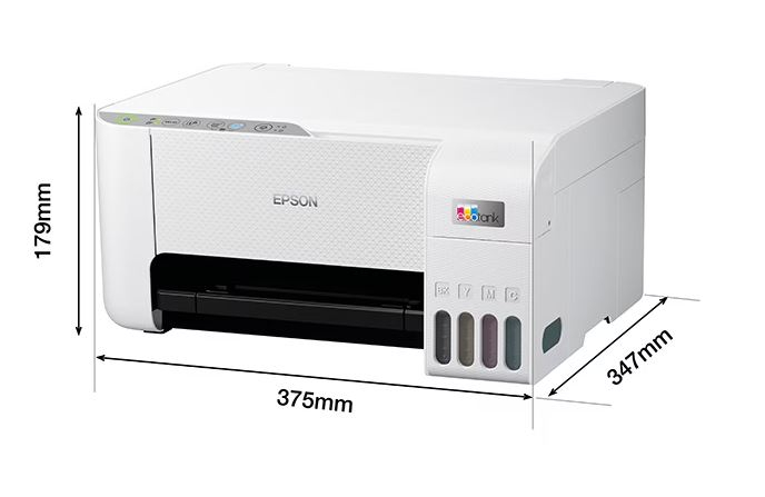 Imprimanta multifunctionala, Epson, EcoTank L3256, inkjet, color, A4, Wifi, Alb [12]
