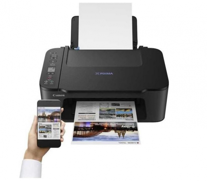 Imprimanta multifunctionala Inkjet color Canon PIXMA TS3550i, Wi-Fi, Negru [7]