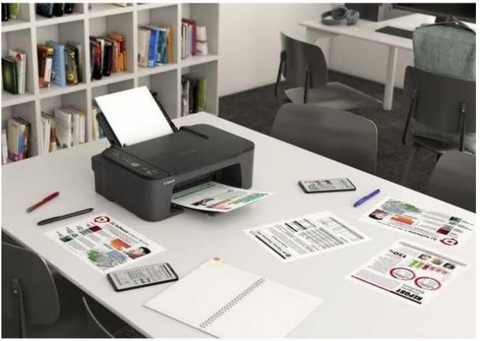 Imprimanta multifunctionala Inkjet color Canon PIXMA TS3550i, Wi-Fi, Negru [9]