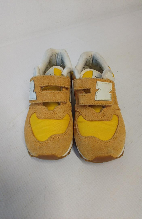 Încălțăminte sport pentru copii cu scai New Balance 574, galben, marime 28 [4]